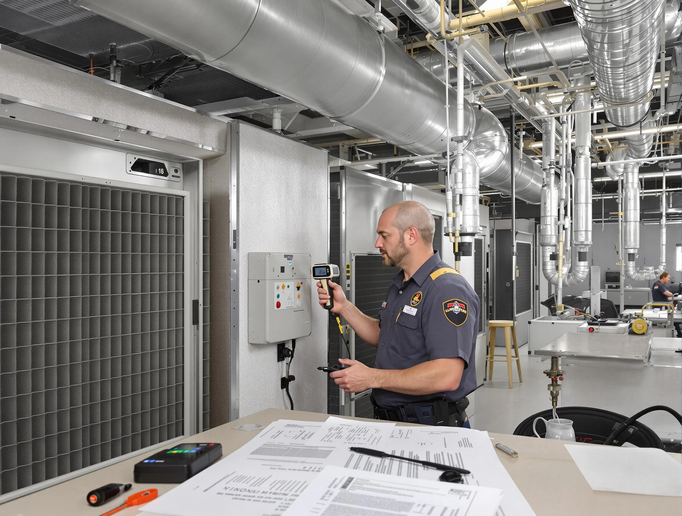 Professional filter system inspection by Menifee Air Duct Cleaning in Menifee